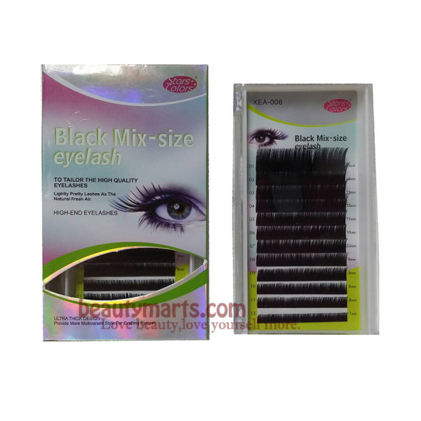 Extension Mix-Size Eyelash (Extra-Thick Design) 